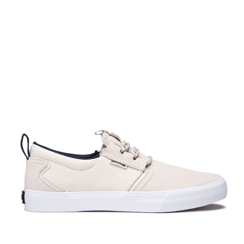 Supra Flow Skaterschuhe Damen - Beige YFE50584
